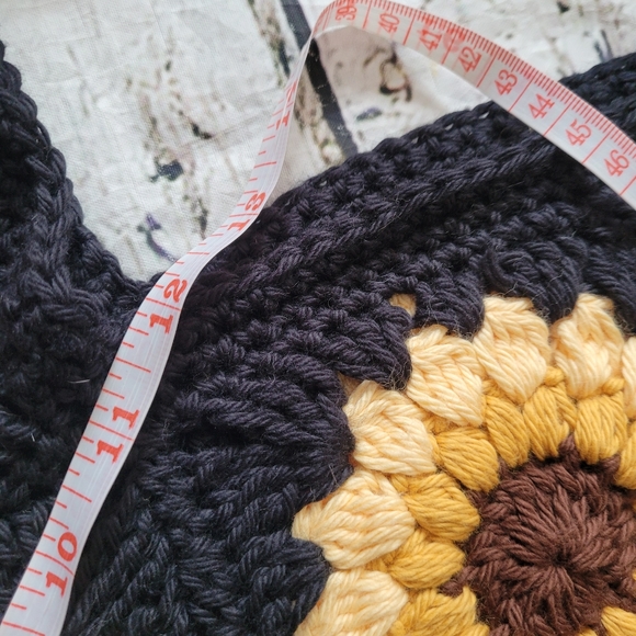 New cotton sunflower shoulder bag - Picture 12 of 17
